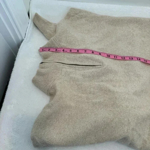 Valentino Jeans Mock Men's Turtleneck 1/4 Zip Sweater size XL - Picture 14 of 15